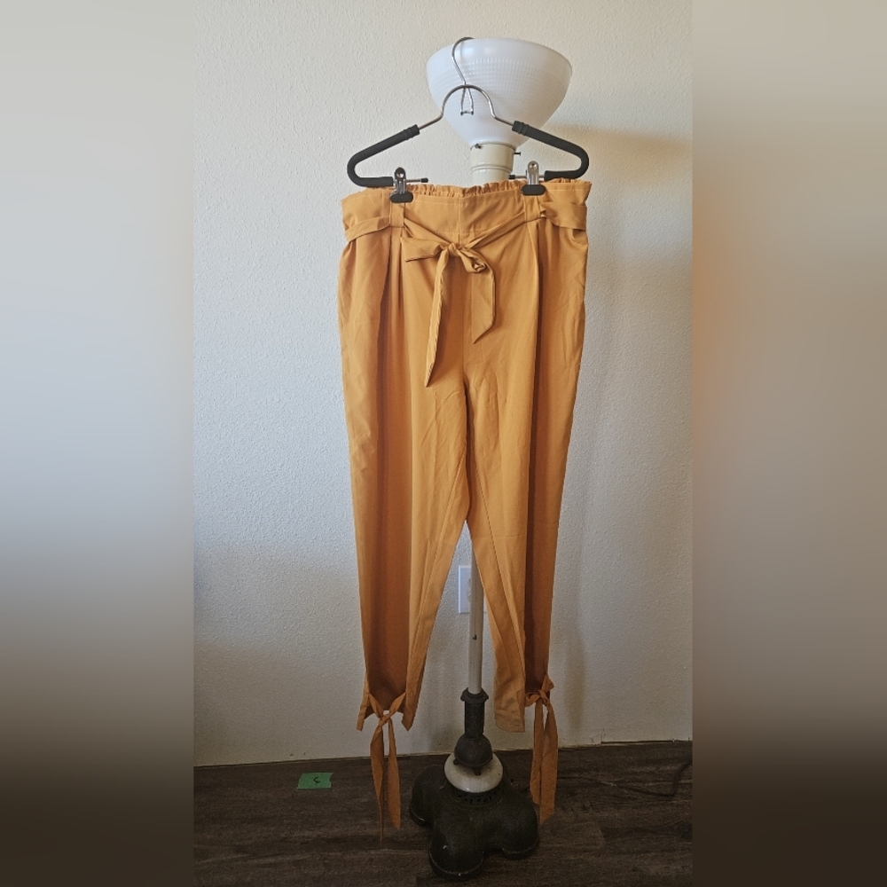 High Fashion Gold Tone Slacks